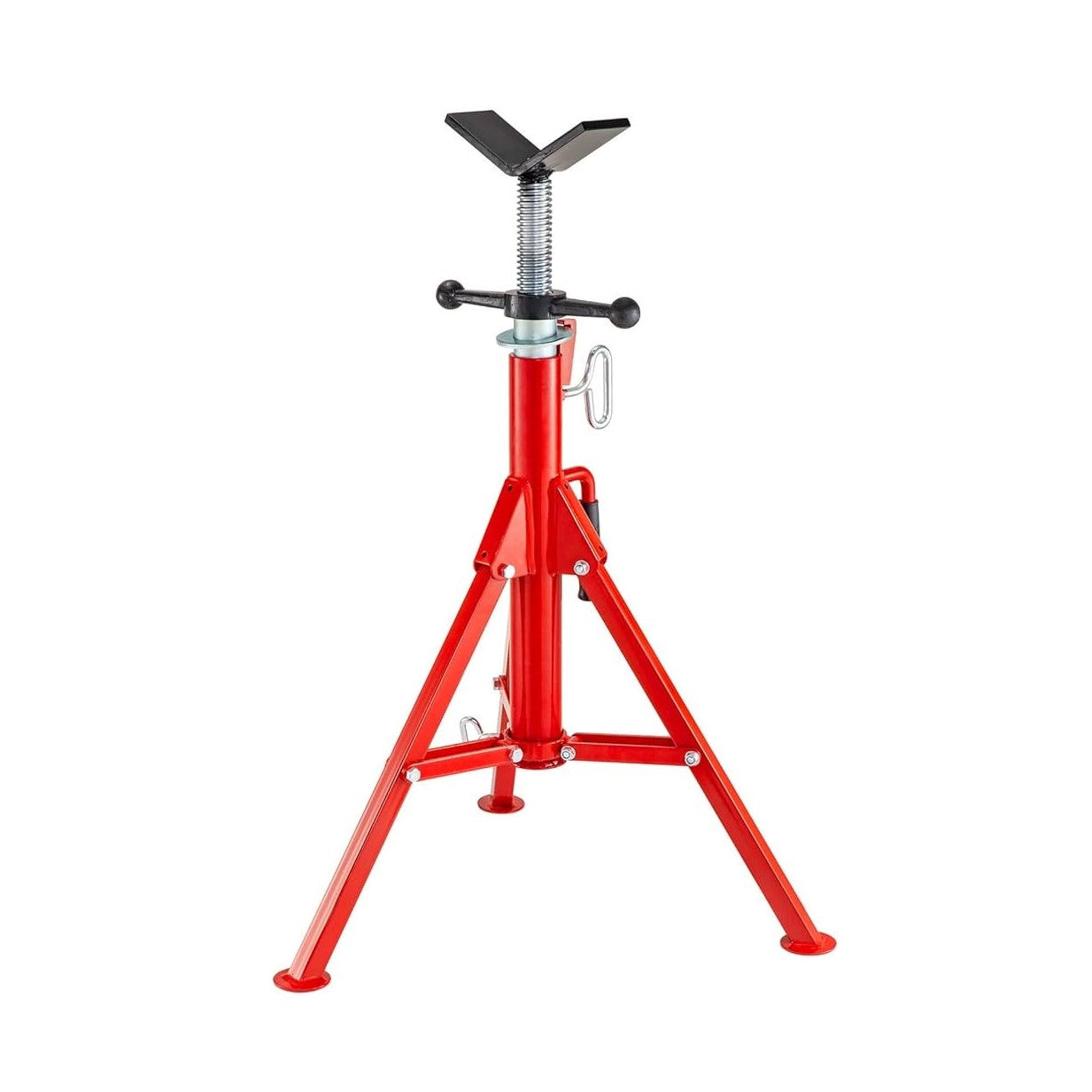 Chandelles pipe jack pliable complet avec support en V