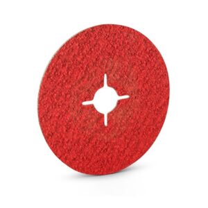 Disque fibre céramique 125mm XF870 Rouge Spécial Inox VSM