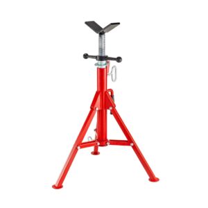 Chandelles pipe jack pliable complet avec support en V